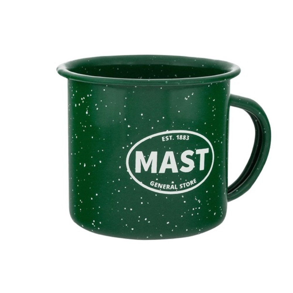 Mast General Store Green Camping Mug